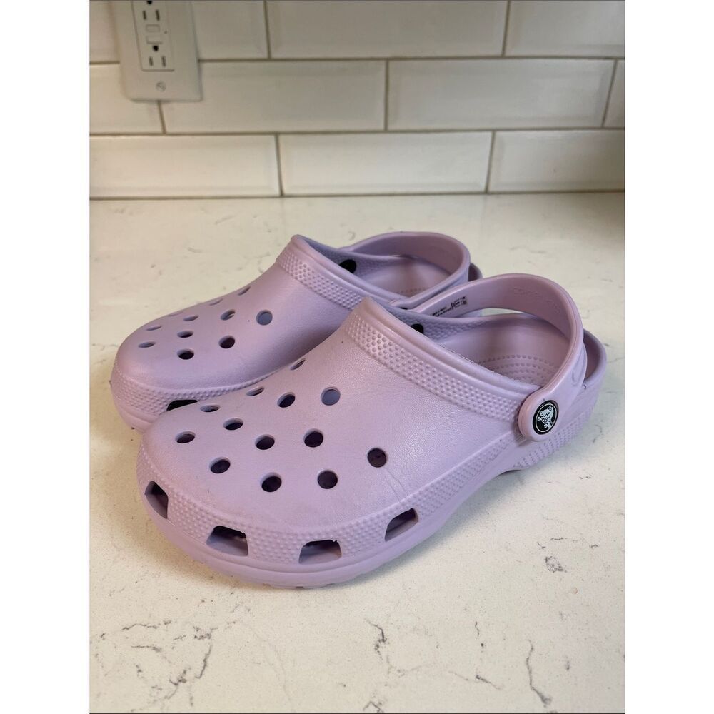 Crocs Classic Clog Lavender Unisex Women’s 7 - Men’s 5 Style Number 10001